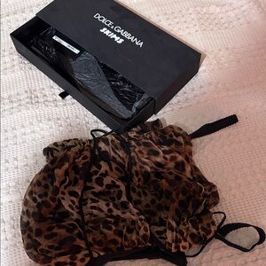 Dolce & Gabbana Animal Print Camisole